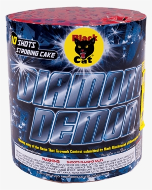 Diamond Demon 10's Bc - Black Cat Fireworks #4033209