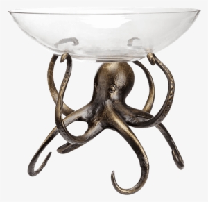 Glass Octopus Bowl - Black Forest Decor Octopus Bowl #4034079