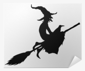 Witch On A Broomstick Illustration #4034569