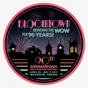 Apple Blossom Friday - Ace Label Systems Happy Birthday Fireworks Sticker #4034941