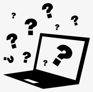 Png File - Computadora Con Signo De Interrogacion #4035279