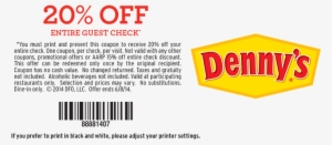 5% Off Coupon & Specials For November - Dennys Coupons June 2018 #4035593