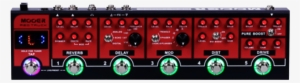 Mooer Red Truck Multi-effects Pedal - Mooer Red Truck Combined Effects Pedal #4035880
