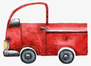 Red Pickup Truck Png Transparent - Christmas Day #4035907