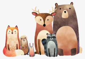 Report Abuse - Transparent Woodland Animals #4035957