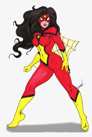 Spider Woman Png Hd - Jessica Drew Png #4036024
