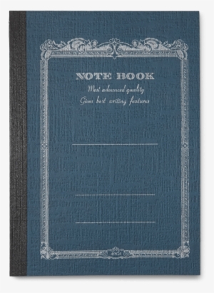 Apica A5 Navy Blue Lined Notebook #4036151