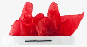 Tissue Paper Red - Tissue Paper #4036265