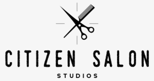 Citizen Salon Studios Png Black Transparent Bg - Citizen Salon Calgary #4036266