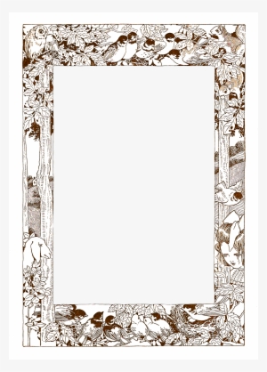 Of Woodland Creatures And Happy Children - Clip Art #4036591