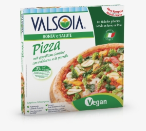 3d Vegan Frozen Pizza - Valsoia Dairy Free Pizza With Grilled Vegetables #4036718