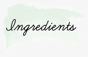 Ingredients Splotch@2x - Mast Cell Activation Syndrome #4036720