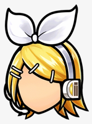 Cosmetic Item-kagamine Rin Hair 001 Render - Kagamine Rin Png #4037404