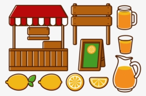Limonada Stand Vectores - Stand Vector Png #4037433