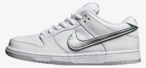 Diamond Supply Co X Nike Sb Dunk Low White Is A Must - Nike Sb Dunk Diamond Black #4037733