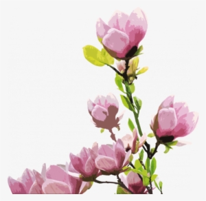 Magnolia 2-embellishment Graphic By Arite Nowak - Magnolia #4037821