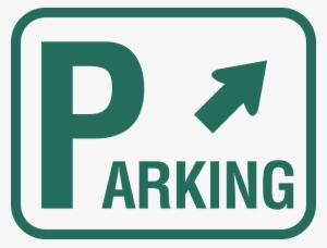 Parking Wayfinding Sign - Parking Sign Clip Art #4038262