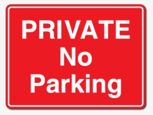 Picture Of Quality Rigid No Parking Sign - No Parking Sign Board #4038347