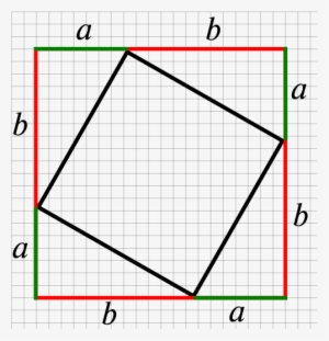 A Tilted Square And Some Relevant Distances - Square #4038474