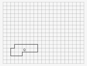 A Polygon Aligned To A Square Grid Is Labeled Q - Scale Factor #4038650