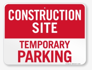 Construction Entrance Sign - Veteran Parking Spaces #4038696