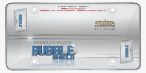 Bubble Shield, Clear - Clear Acrylic Bubble Shield Protective Licence Plate #4038800