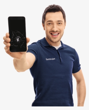 Pessoa Alegre Png - Pessoa Com Smartphone Png #4039047