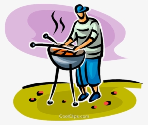 Cozinhar Pessoa No Churrasco Livre De Direitos Vetores - Pessoa No Churrasco Png #4039285
