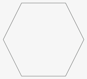 Hexágono Png - Line Art #4039859