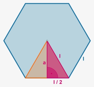 Imagen Teoria Triangulo Rectangulo En Hexagono - Triangle #4040059