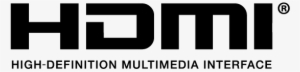 Hdmi Logo R Blackstandard - Hdmi #4042298