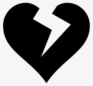 Heart Broken - - Broken Heart Vector Png #4042326