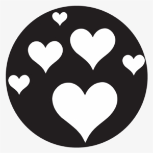 Heart Break Up 3 Gobo - Metal #4042508