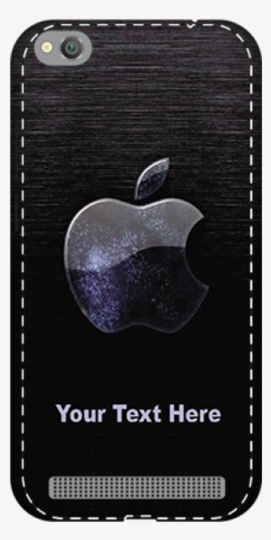 Redmi 5a White High Grade Plastic Black Apple Mobile - Apple Wallpaper Hd #4044138