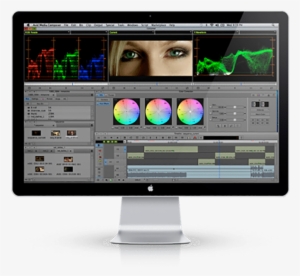 Apple Thunderbolt Monitor With A Film Editing Program - Avid Media Composer 8 Education (download) #4044370