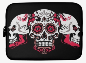 Skull Design Laptop Sleeves - Sugar Skull Mousepad #4044501