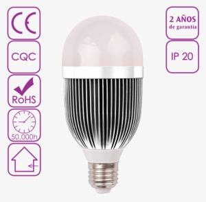 Bombilla Led De Rosca E27 9w Blanco Frío 6000k - Alt Attribute #4044537
