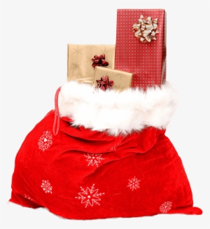 Ahorrar En Regalos De Navidad - Santa Sack Transparent Background #4044653