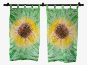 Cortina De Varão Tie Dye Girassol - Tie-dye #4044922