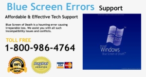 Smart & Instant Support For Blue/black Screen Errors #4045069