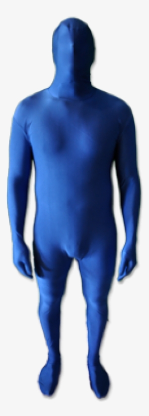 Blue Screen Chroma Key Full Bodysuit - Bodysuit #4045187