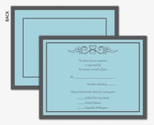 Hand Drawn Scroll Rsvp - Diploma #4045592