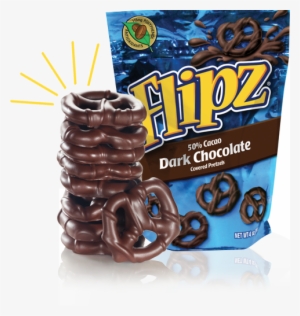 Flipz Milk Chocolate Covered Pretzels #4045621