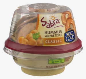 Sabra Hummus With Pretzels, Classic - 4.56 Oz Cup #4045871