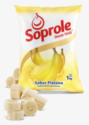 Soprole Yoghurt Sabor Plátano 1l - Yogurt #4046003