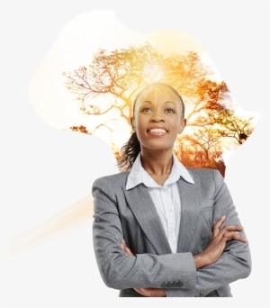 About Us - Happy African Woman Png #4046112