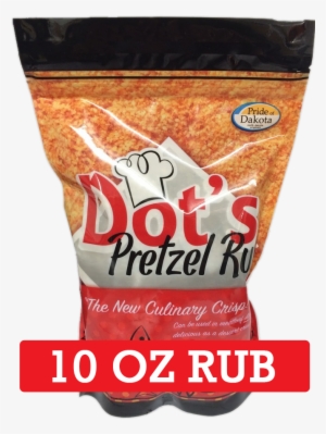 Dot's Pretzel Rub- 10 Oz - Dot's Pretzels Dot's Pretzel Rub Seasoning, 10 Oz. #4046491