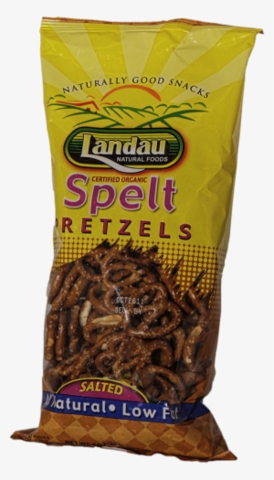 Landau Organic Spelt Pretzels Salted - Landau Organic Spelt Pretzels, Salted - 8 Oz Bag #4046521