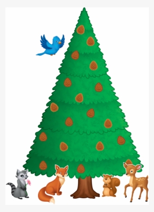 Tcr5864 Woodland Pine Tree Bulletin Board Display Set - Bulletin Board #4046837