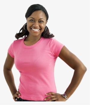African Am Woman Outlined Cropped - Girl #4046945